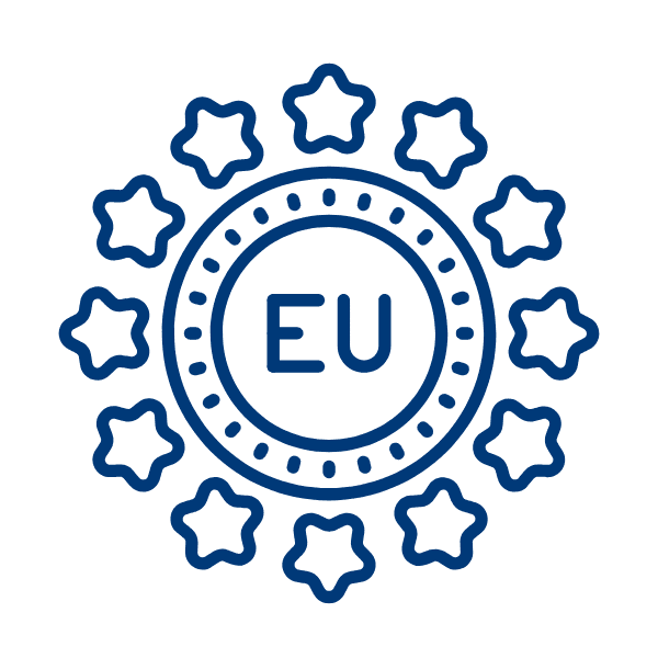 EU symbol with ring of stars - Norway visa: EU/EEA citizens