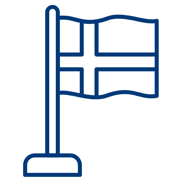 Norway visa: Nordic citizens (flag icon)