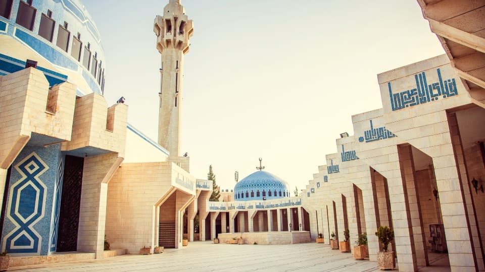 Kultur in Jordanien: Abdullah Moschee in Amman