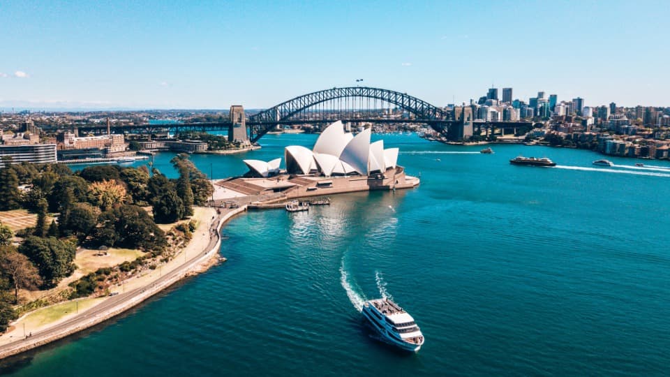 Luftaufnahme von Sydney