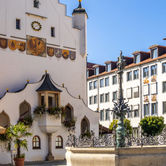 Historisches Rathaus in Kempten – Standort für Ihr Umzugsunternehmen in Kempten
