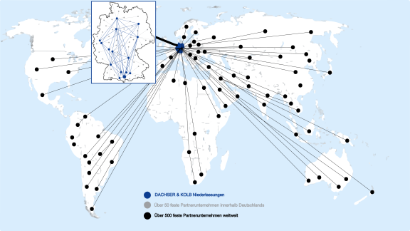 DACHSER & KOLB: 500 Partner International