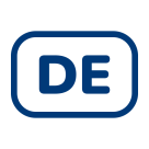 Icon: Symbol für deutschsprachige Kantone mit DE-Kennzeichnung