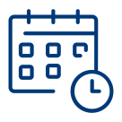 Visum Schweiz: Kurzaufenthalt bis 90 Tage (Kalender mit Uhr)
